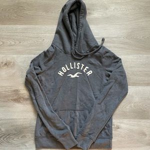 NWT Vintage Hollister Co Womens Gray Hoodie Sweater Jacket Medium